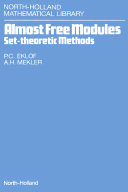 Almost free modules [E-Book] : set-theoretic methods /