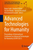 Advanced Technologies for Humanity [E-Book] : Proceedings of International Conference on Advanced Technologies for Humanity (ICATH'2021) /