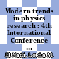 Modern trends in physics research : 4th International Conference on Modern Trends in Physics Research, MTPR-10, Cairo University, Egypt, 12-16 December 2010 [E-Book] /