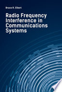 Radio frequency interference in communications systems [E-Book] /