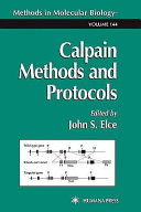 Calpain methods and protocols /
