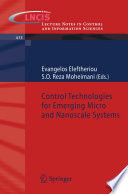 Control Technologies for Emerging Micro and Nanoscale Systems [E-Book] /