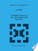 Oscillation theory of two-term differential equations /