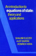 An Introduction to equations of state : theory and applications /