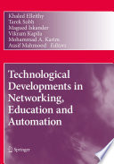 Technological Developments in Networking, Education and Automation [E-Book] /