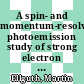 A spin- and momentum-resolved photoemission study of strong electron correlation in Co/Cu(001) [E-Book] /