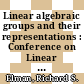 Linear algebraic groups and their representations : Conference on Linear Algebraic Groups and Their Representations, March 25-28, 1992, Los Angeles, California [E-Book] /