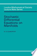 Stochastic differential equations on manifolds.