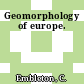 Geomorphology of europe.
