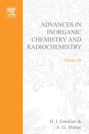 Advances in inorganic chemistry and radiochemistry. 24.