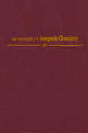 Advances in inorganic chemistry. 31.