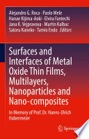 Surfaces and Interfaces of Metal Oxide Thin Films, Multilayers, Nanoparticles and Nano-composites [E-Book] : In Memory of Prof. Dr. Hanns-Ulrich Habermeier /