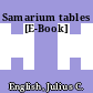 Samarium tables [E-Book]