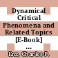 Dynamical Critical Phenomena and Related Topics [E-Book] : Proceedings of the International Conference, Held at the University of Geneva, Switzerland, April 2–6, 1979 /