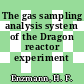 The gas sampling analysis system of the Dragon reactor experiment [E-Book]