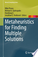 Metaheuristics for Finding Multiple Solutions [E-Book] /