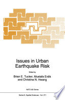 Issues in Urban Earthquake Risk [E-Book] /