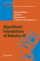 Algorithmic Foundations of Robotics VI [E-Book] /