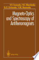 Magneto-Optics and Spectroscopy of Antiferromagnets [E-Book] /
