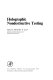 Holographic nondestructive testing /