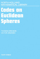 Codes on Euclidean spheres [E-Book] /