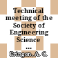 Technical meeting of the Society of Engineering Science 0003: proceedings : Davis, CA, 03.11.65-05.11.65.
