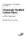 Chemically modified carbon fibers and their applications /