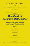 Handbook of recursive mathematics [E-Book] /