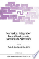 Numerical Integration [E-Book] : Recent Developments, Software and Applications /