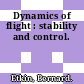 Dynamics of flight : stability and control.