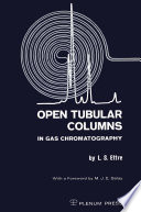 Open Tubular Columns in Gas Chromatography [E-Book] /