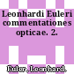 Leonhardi Euleri commentationes opticae. 2.