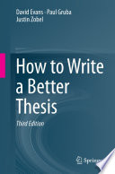 How to Write a Better Thesis [E-Book] /