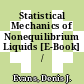 Statistical Mechanics of Nonequilibrium Liquids [E-Book] /