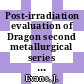 Post-irradiation evaluation of Dragon second metallurgical series experiments . 4 evaluation of loose particles irradiation in spine positions of the Met.2 seres of experiments [E-Book]