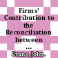 Firms' Contribution to the Reconciliation between Work and Family Life [E-Book] /