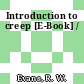 Introduction to creep [E-Book] /