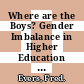 Where are the Boys? Gender Imbalance in Higher Education [E-Book] /