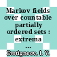 Markov fields over countable partially ordered sets : extrema and splitting [E-Book] /