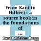 From Kant to Hilbert : a source book in the foundations of mathematics. Volume 2 [E-Book] /