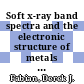 Soft x-ray band spectra and the electronic structure of metals and materials /