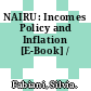NAIRU: Incomes Policy and Inflation [E-Book] /
