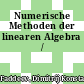 Numerische Methoden der linearen Algebra /
