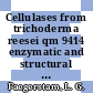 Cellulases from trichoderma reesei qm 9414 enzymatic and structural properties /