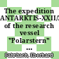 The expedition ANTARKTIS-XXII/3 of the research vessel "Polarstern" in 2005 /