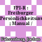FPI-R : Freiburger Persönlichkeitsinventar ; Manual /
