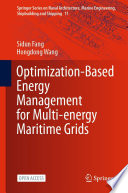 Optimization-Based Energy Management for Multi-energy Maritime Grids [E-Book] /
