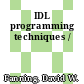 IDL programming techniques /