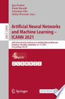 Artificial Neural Networks and Machine Learning - ICANN 2021 [E-Book] : 30th International Conference on Artificial Neural Networks, Bratislava, Slovakia, September 14-17, 2021, Proceedings, Part IV /