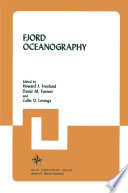 Fjord Oceanography [E-Book] /